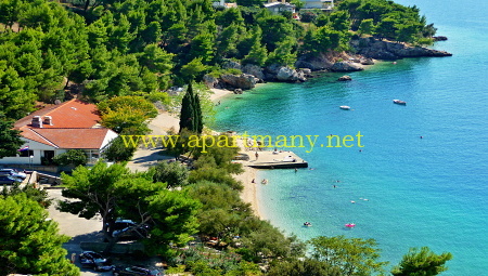 pl MALA LUKA - pl pobl apartmn IVANA a IVAN - lokalita Nemira - riviera Omi